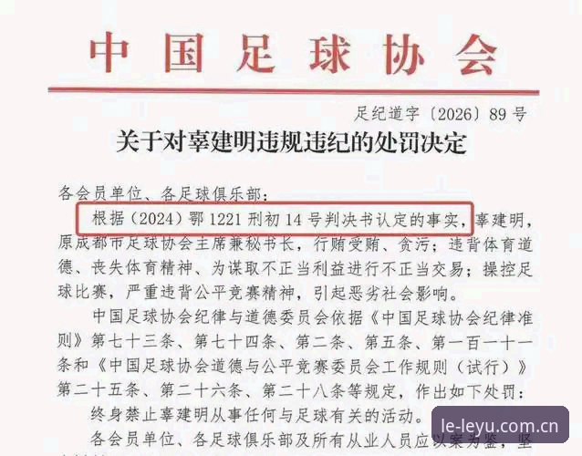 中国足球行业整治行动深度解读：从禁足名单看体育生态重构趋势